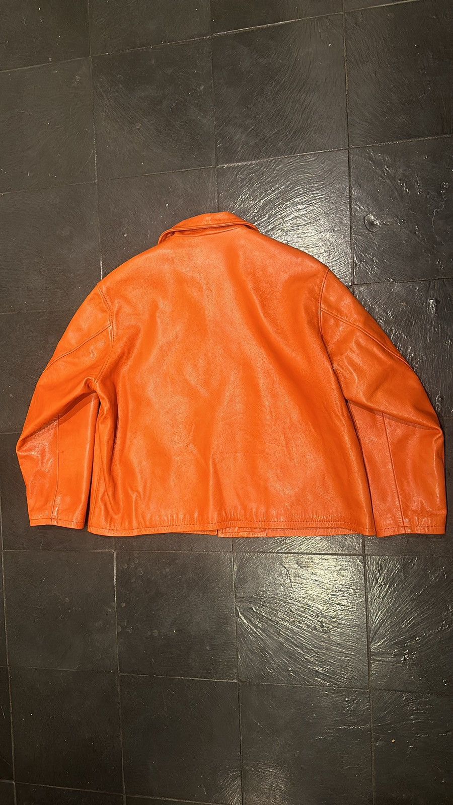 Yohji Yamamoto Yohji Yamamoto Pour Homme 6.1 The Men leather jacket Size US XL / EU 56 / 4 - 4 Thumbnail