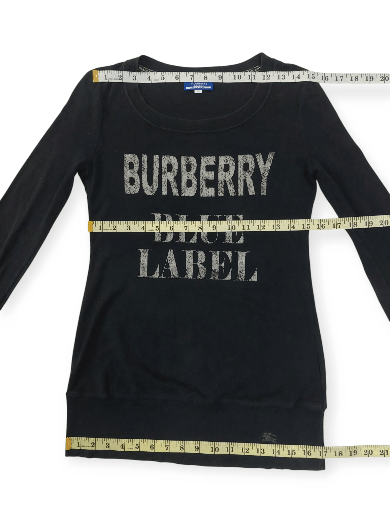 Burberry Burberry Blue Label Big Logo Long Sleeve Size M / US 6-8 / IT 42-44 - 10 Thumbnail