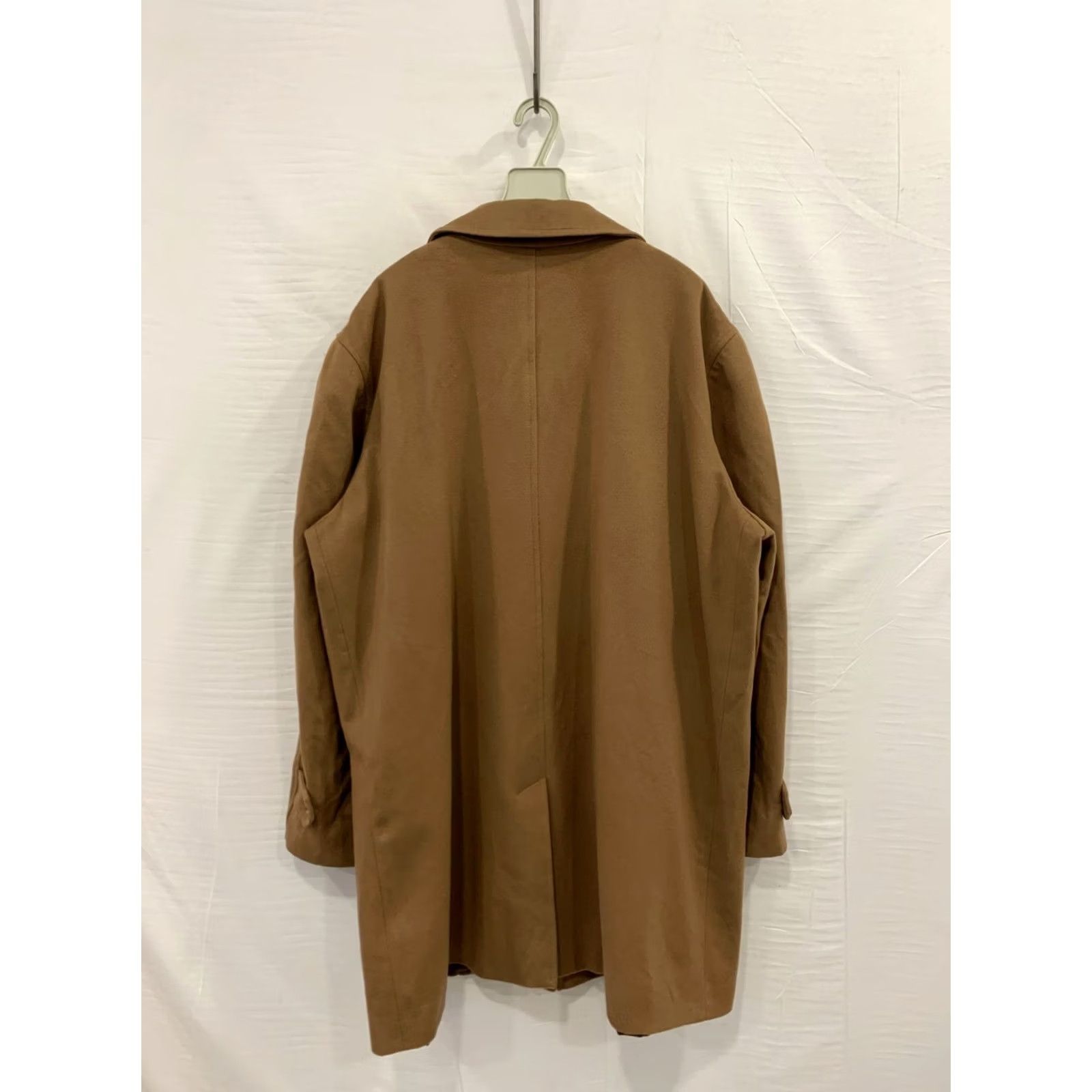 Vintage VINTAGE Rochester Storm System Wool Coat 1XLT Tall Mens Trench Brown Camel Wool Overcoat Jacket Size US XL / EU 56 / 4 - 2 Thumbnail