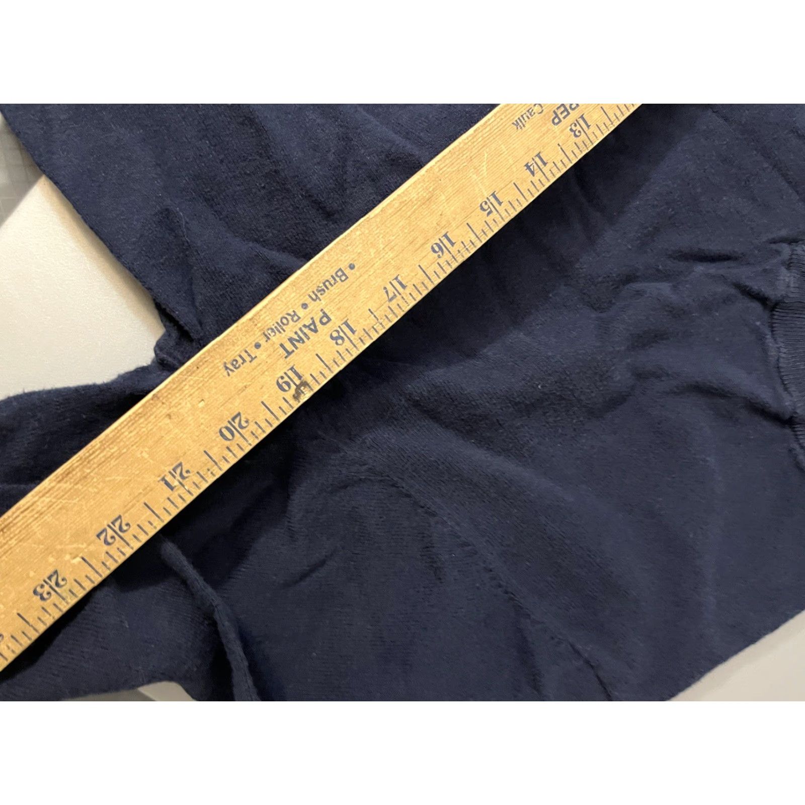 Old Navy Old Navy Mens Sweater Shirt? No, it's a Long Sleeve V-Neck Lightweight Cotton Blend Pullover Size Large – Blue, Regular Fit, Knit Top Size US L / EU 52-54 / 3 - 5 Thumbnail