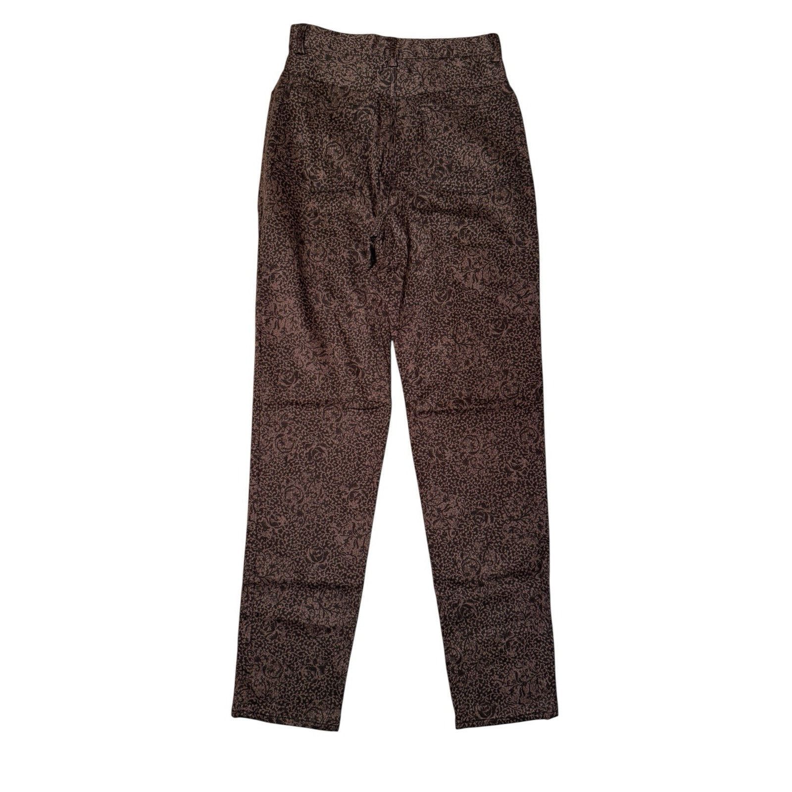 Other Padi Couture NEW Brown Patterned Trousers Straight Leg Size 26" / US 2 / IT 38 - 5 Thumbnail