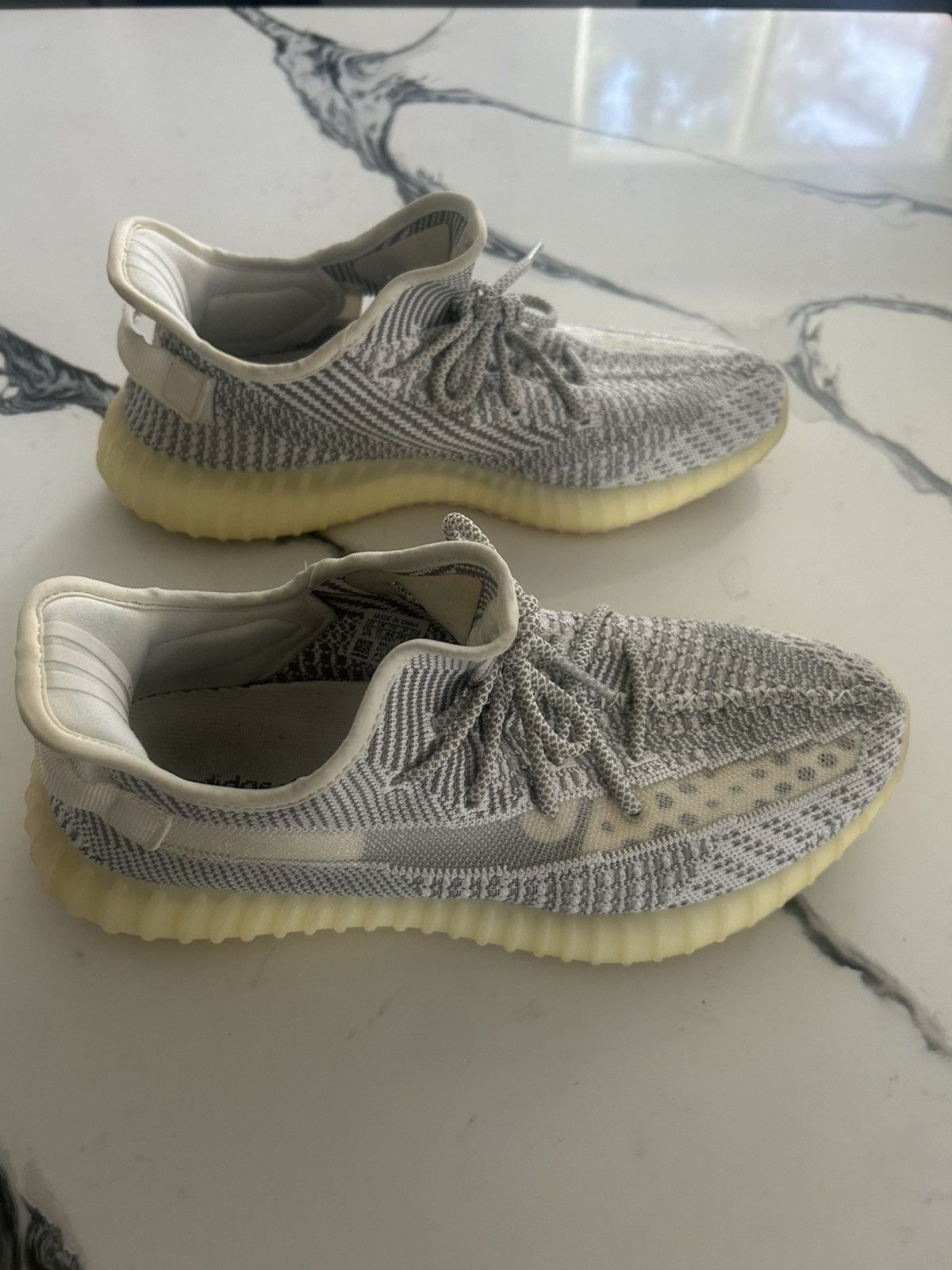 Yeezy Adidas Yeezy Boost 350 V2 Static (Non Reflective) Size 11.5 Size US 11.5 / EU 44-45 - 2 Thumbnail