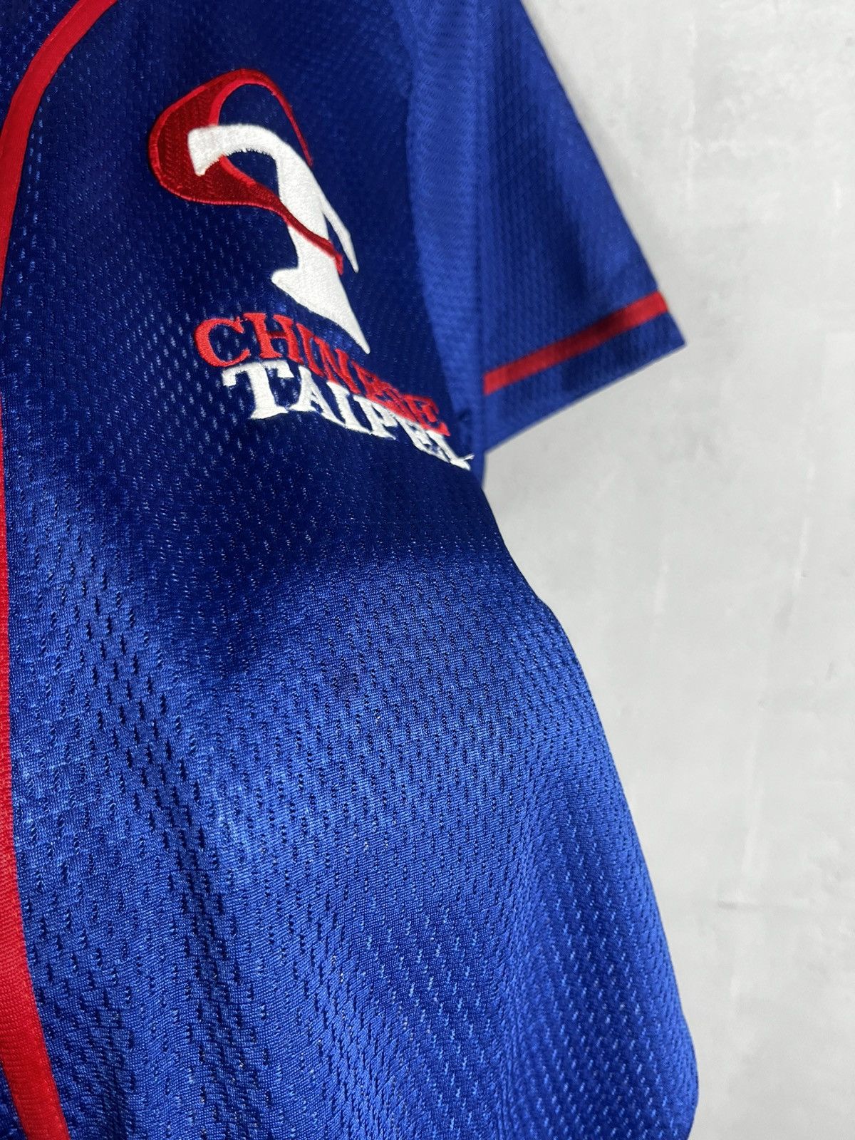 Vintage Chinese Taipel jersey Baseball vintage 2000s Size US M / EU 48-50 / 2 - 8 Thumbnail