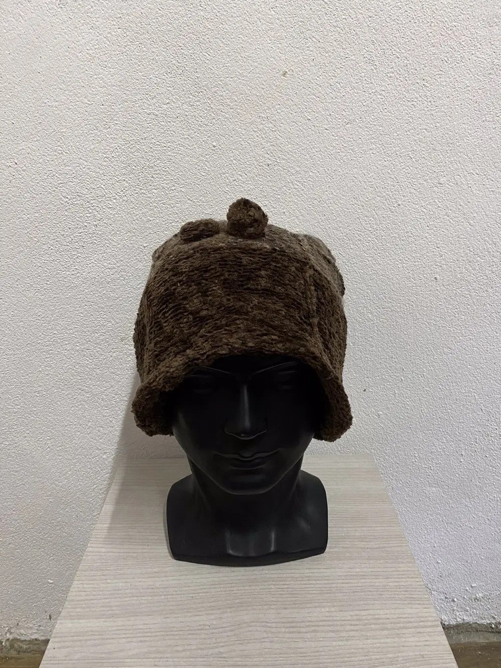 Japanese Brand × Vintage Japanese Brand Knit Beanie Hat Size ONE SIZE - 3 Thumbnail