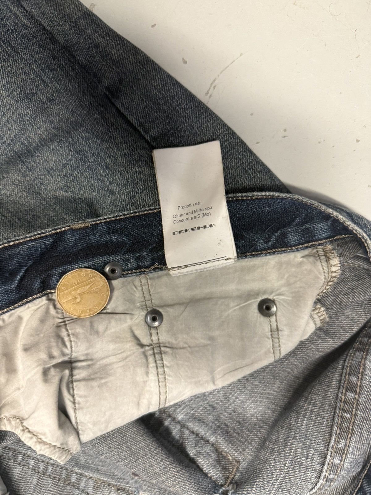 Rick Owens Detroit cut Fw15 Size US 31 - 7 Thumbnail