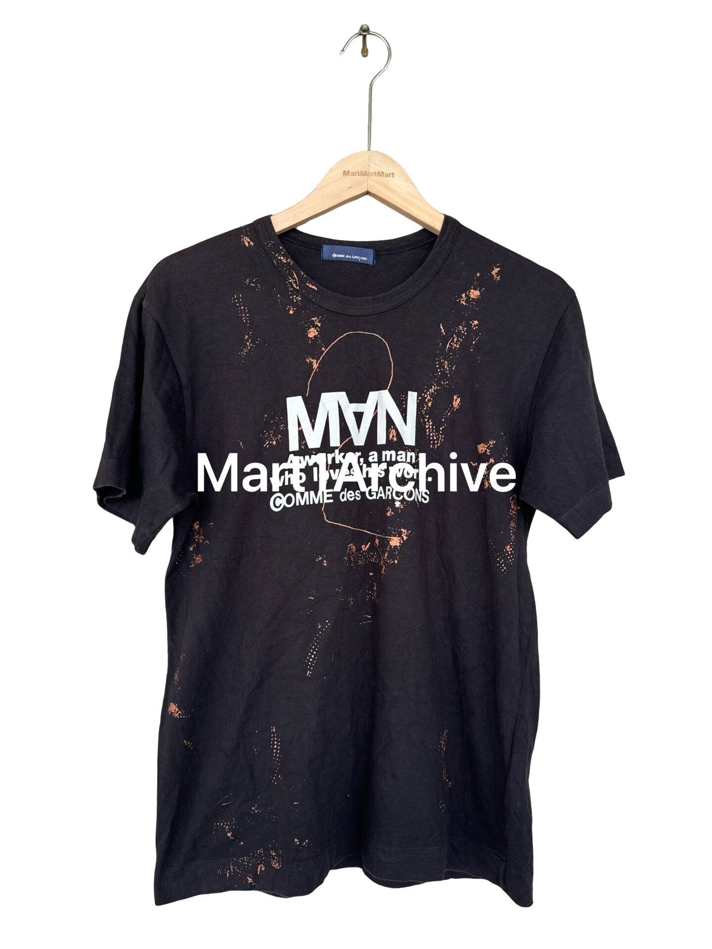 Comme des Garcons × Junya Watanabe Paint Splatter T-Shirt | Grailed