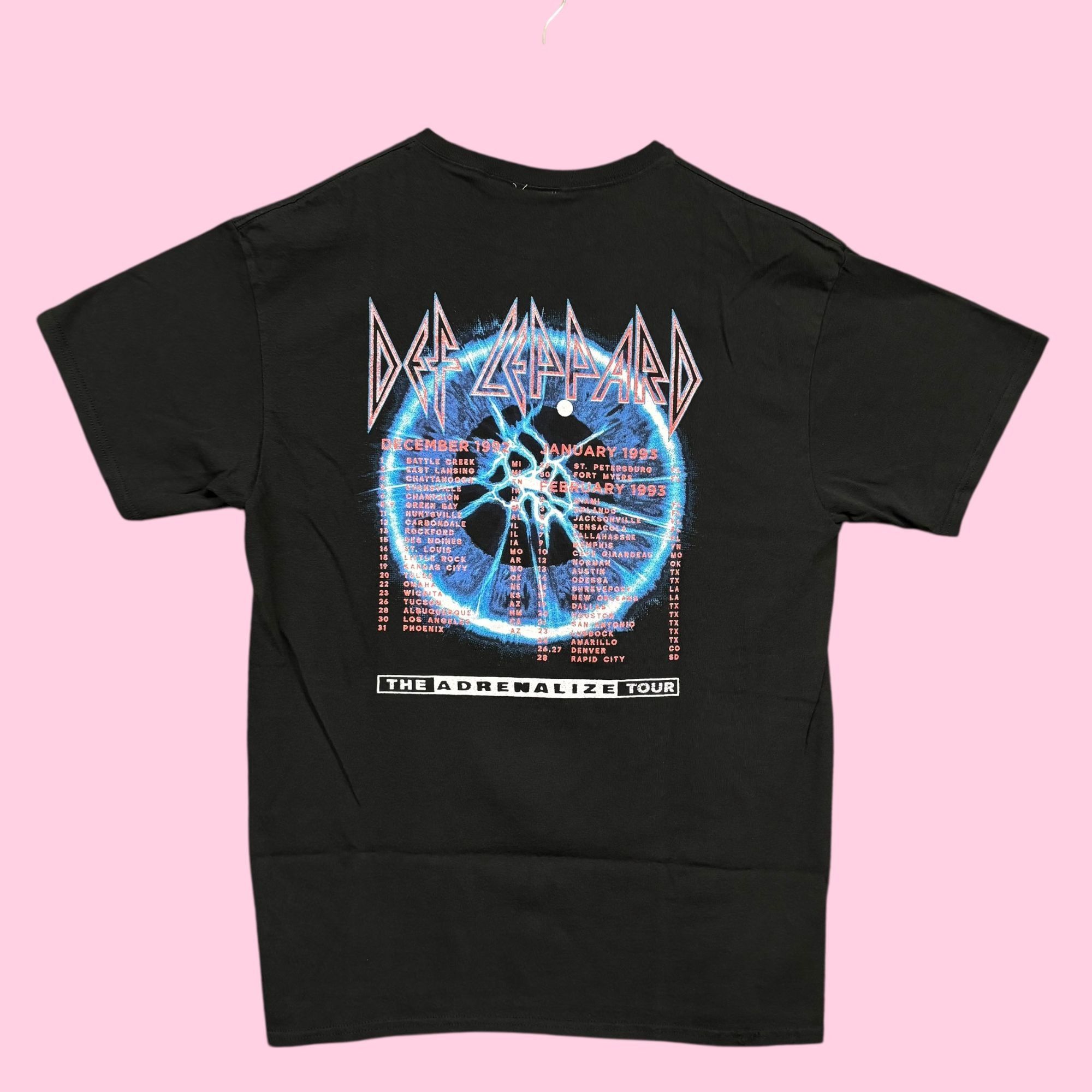 Def Leppard Junk Food x Def Leppard Adrenalize Heavy Metal Band Tee M Size US M / EU 48-50 / 2 - 3 Thumbnail