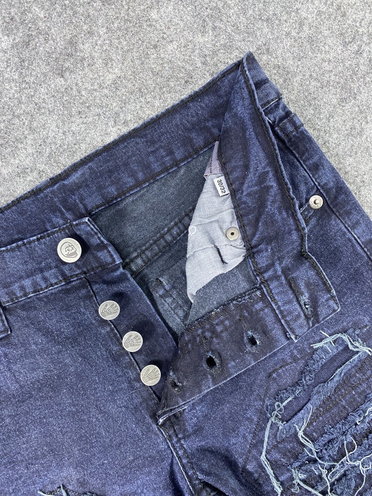 Cheap Monday × Japanese Brand Cheap Monday Japan Punk Stretchable Skinny Jeans -J1102 Size US 28 / EU 44 - 9 Thumbnail