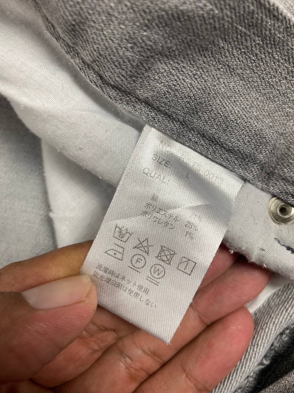 Japanese Brand rubik japanese brand distresse reworked stretch denim Size US 34 / EU 50 - 10 Thumbnail