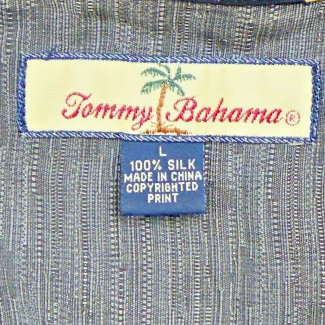 Tommy Bahama Tommy Bahama Hawaiian Silk Shirt Patchwork LRG Size US L / EU 52-54 / 3 - 4 Thumbnail