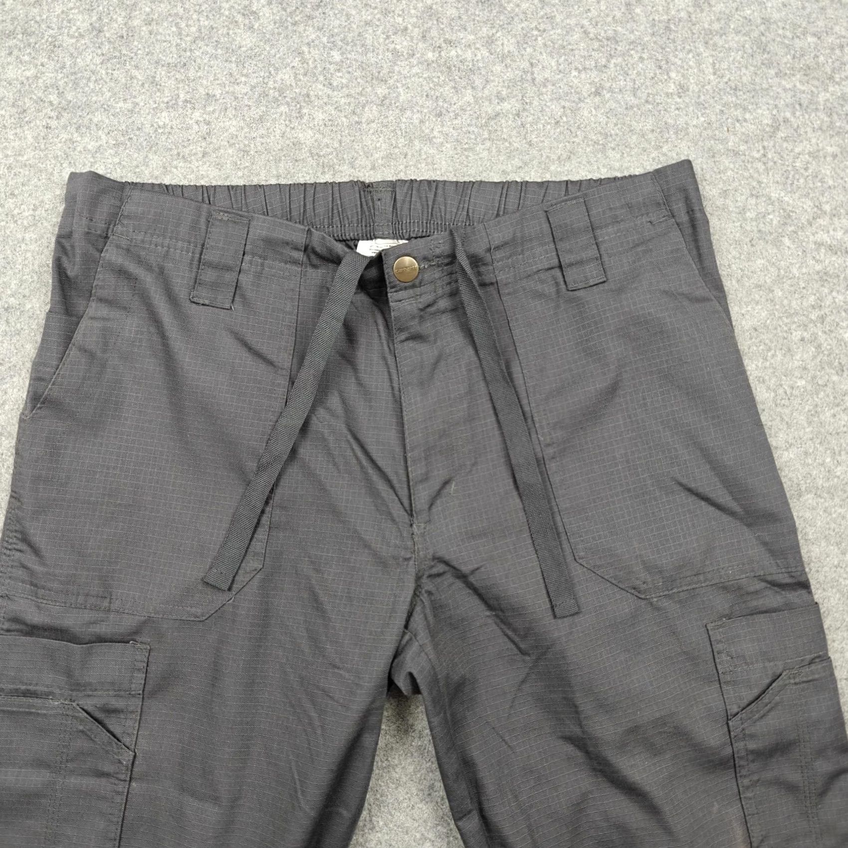 Carhartt Carhartt Pants Mens Medium Gray Force Cargo Ripstop Workwear Outdoor Elastic Size US 31 - 2 Thumbnail