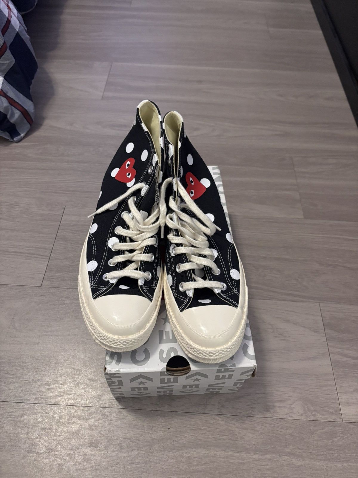 Comme des Garcons Comme Des Garcons Polka Dot Converse Size US 9 / EU 42 - 1 Thumbnail