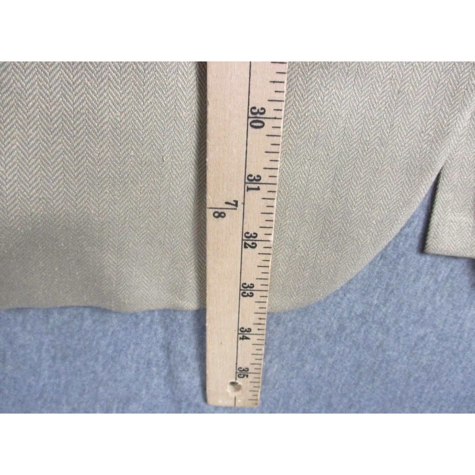 Chaps Chaps Ralph Lauren Sport Coat Mens 44 Beige Herringbone Silk Wool Size US S / EU 44-46 / 1 - 3 Thumbnail