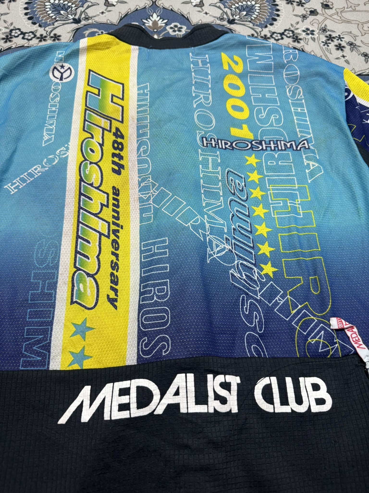 Vintage Medalist Club Cycling Jersey Hiroshima 48th
