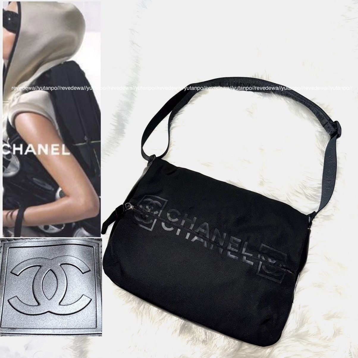 Chanel Catalog Chanel Sport Rubber COCO Mark Messenger Bag Size ONE SIZE - 1 Thumbnail