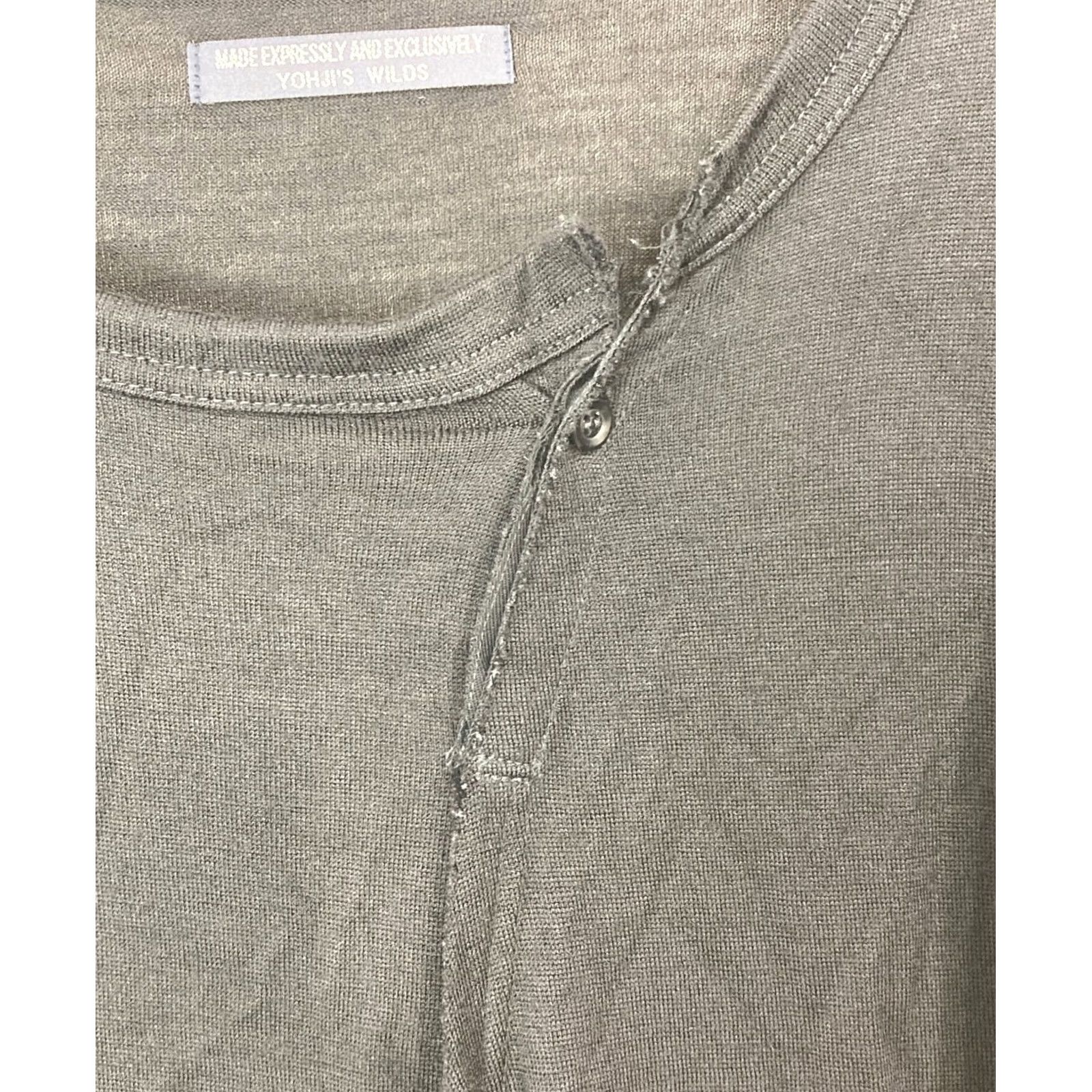 Yohji Yamamoto Yohji Yamamoto Sweater Pullover Wool Knit Black Size 3 Regular Mens Short Sleeve NOT Short Sleeve? Size US S / EU 44-46 / 1 - 3 Thumbnail