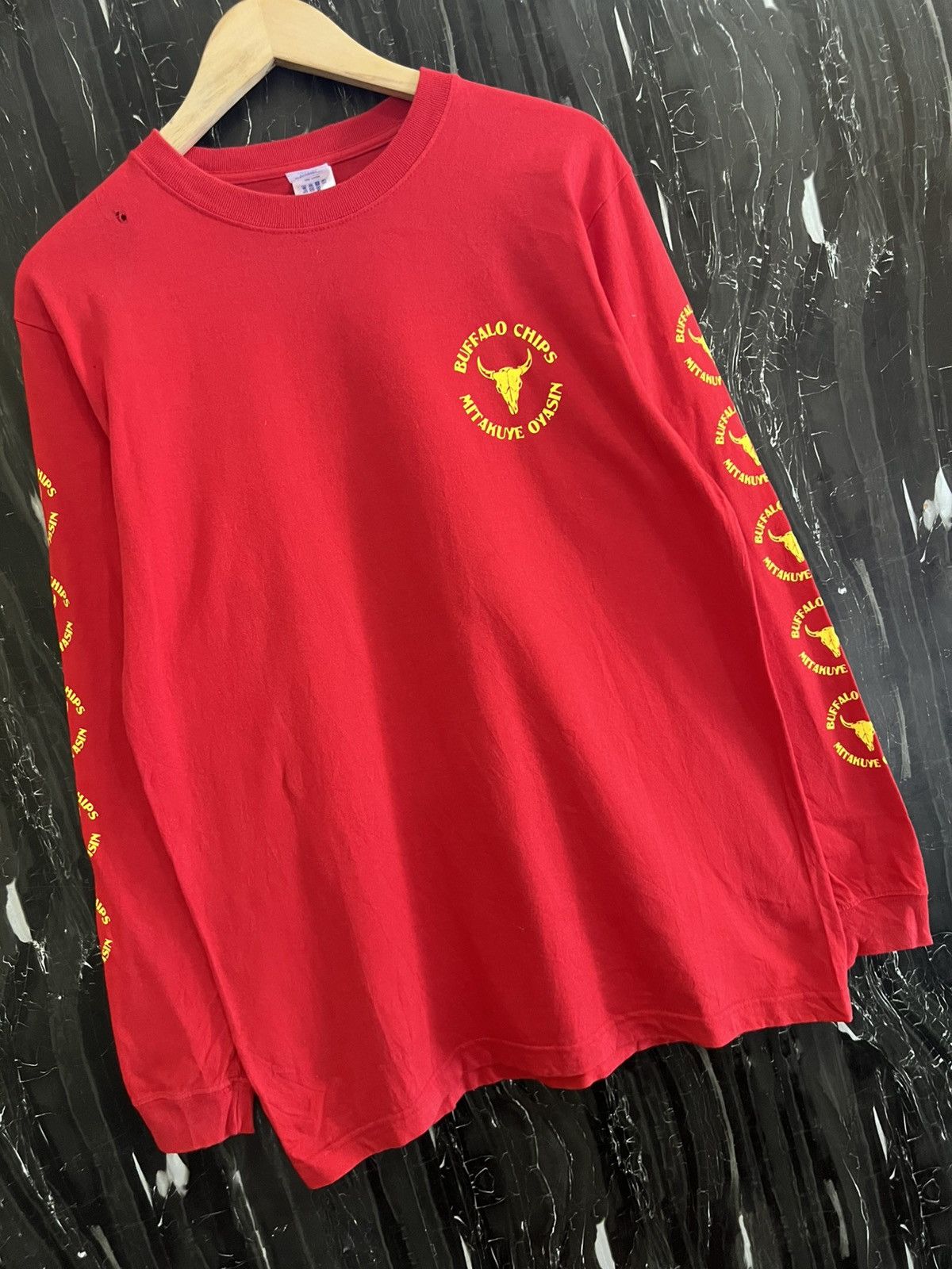 Japanese Brand BUFFALO CHIPS LONG SLEEVE TSHIRT Size US L / EU 52-54 / 3 - 3 Thumbnail