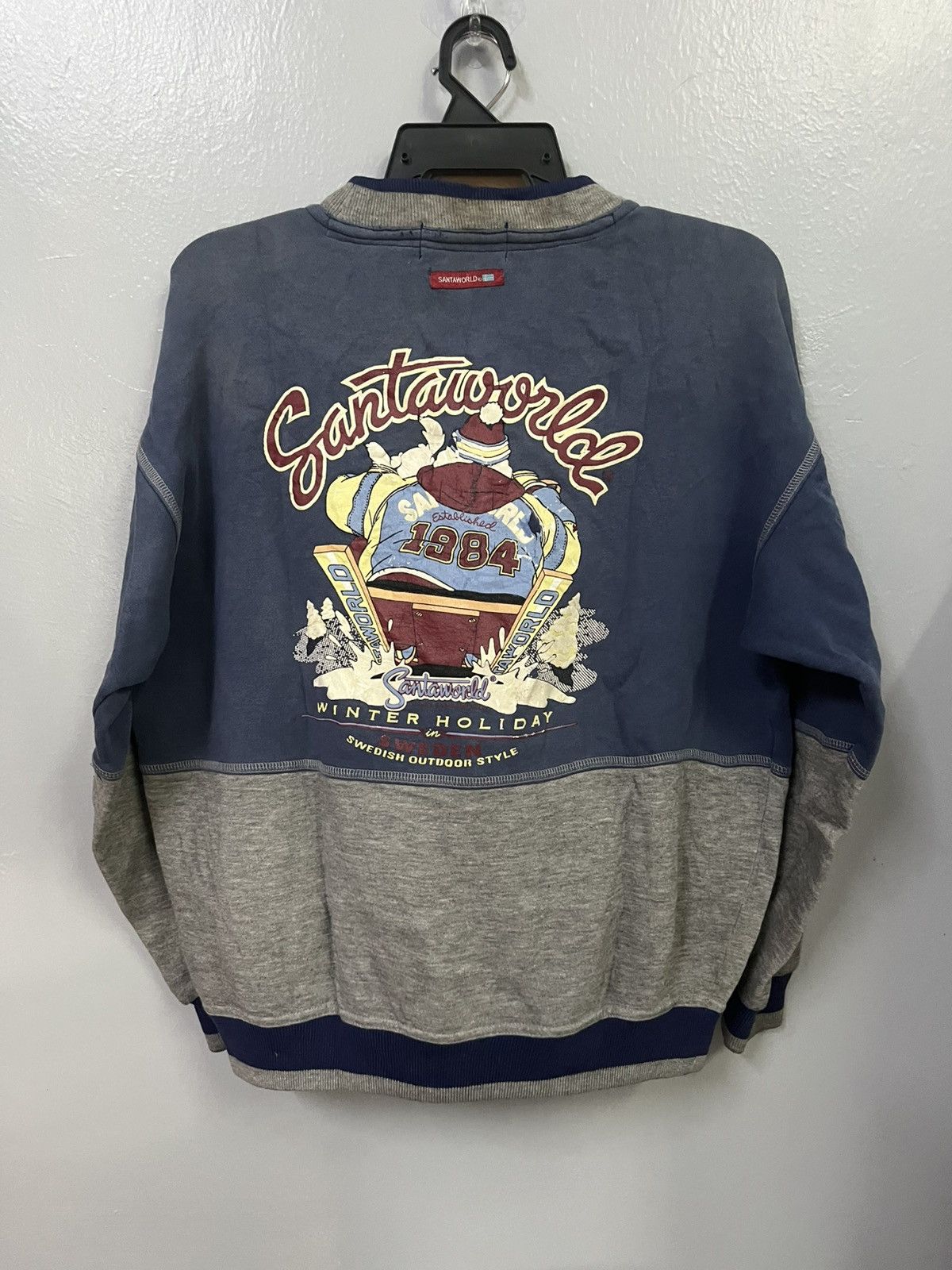 Santa Cruz Skateboards × Vintage Sweatshirt santaworld Size US XXL / EU 58 / 5 - 10 Thumbnail