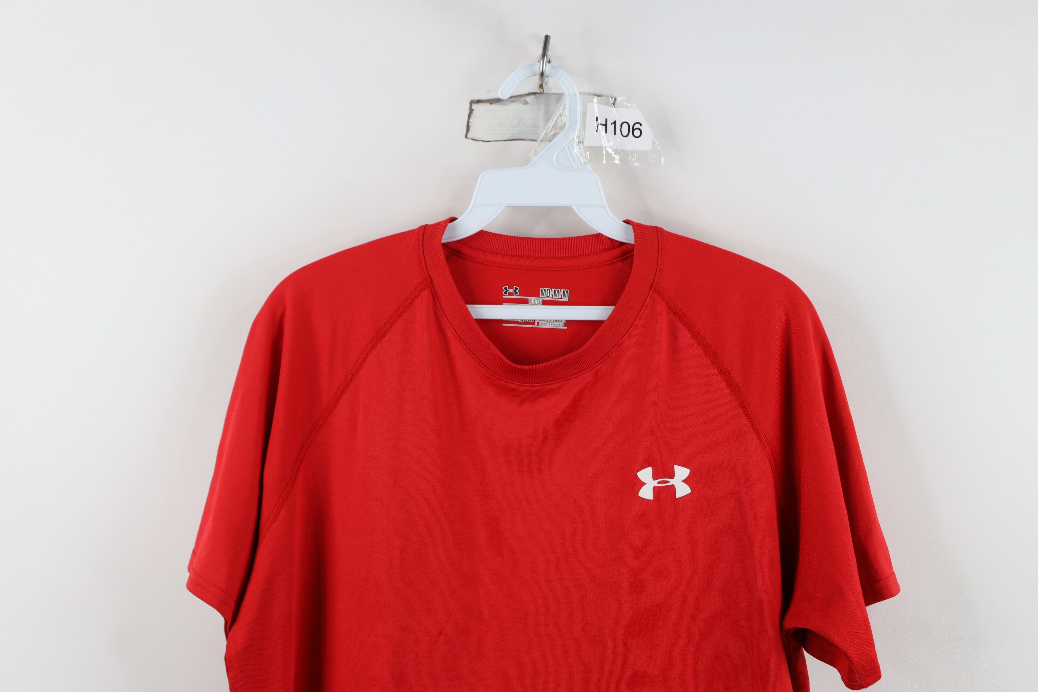 Under Armour Under Armour HeatGear Short Sleeve Running Jogging T-Shirt Size US M / EU 48-50 / 2 - 2 Thumbnail