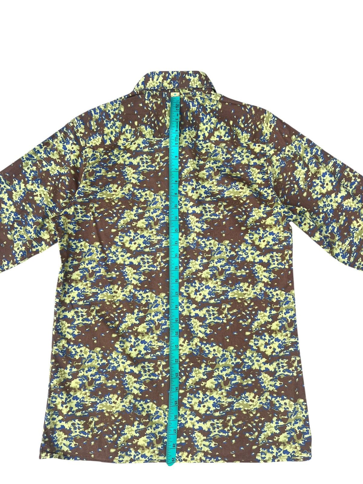 A.P.C. Vintage A.P.C. Made in France Camouflage Long Sleeve Shirt Size US M / EU 48-50 / 2 - 5 Thumbnail