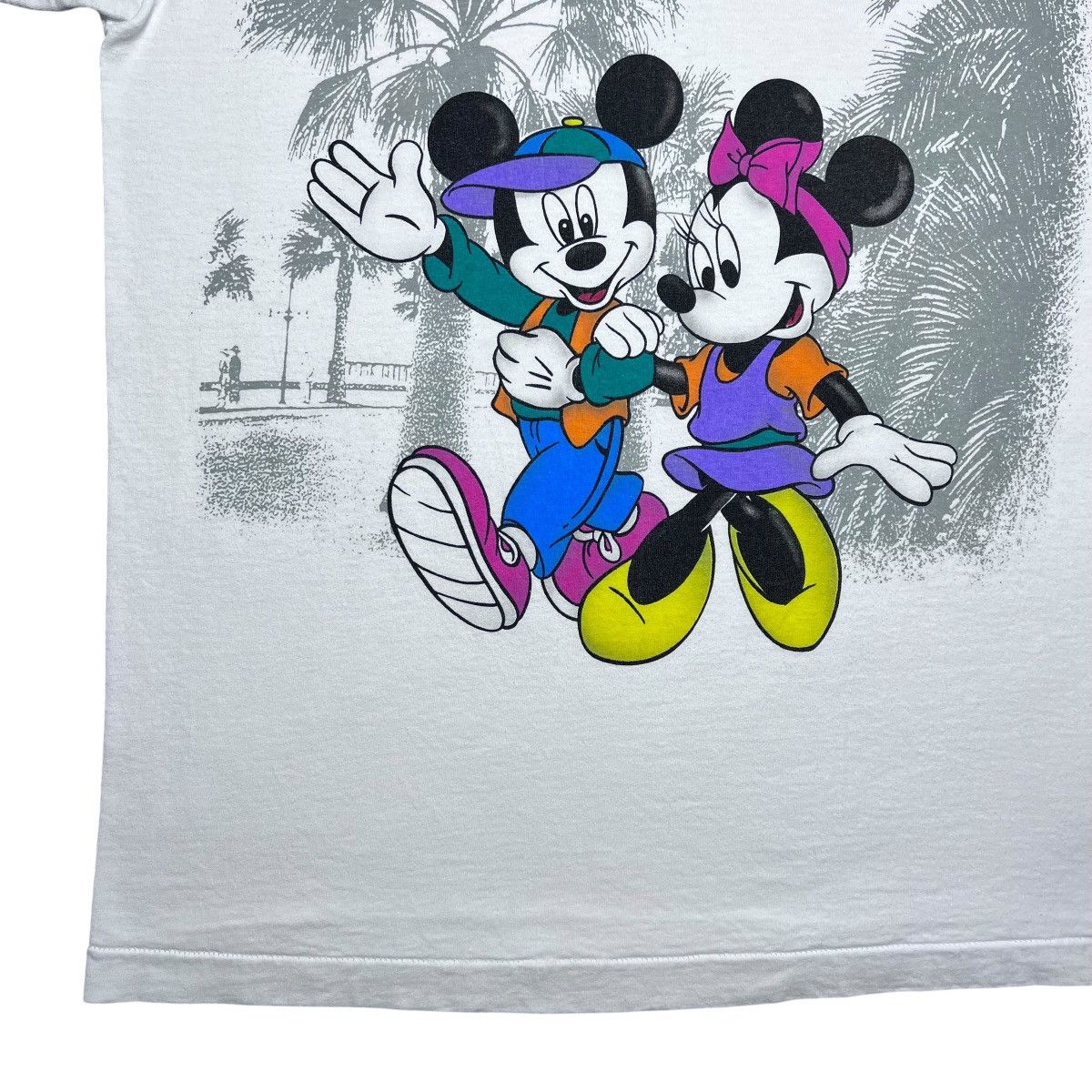 Disney Vtg 1990s Mickey By Jerry Leign Walt Disney Company T-Shirt Size US XL / EU 56 / 4 - 9 Thumbnail