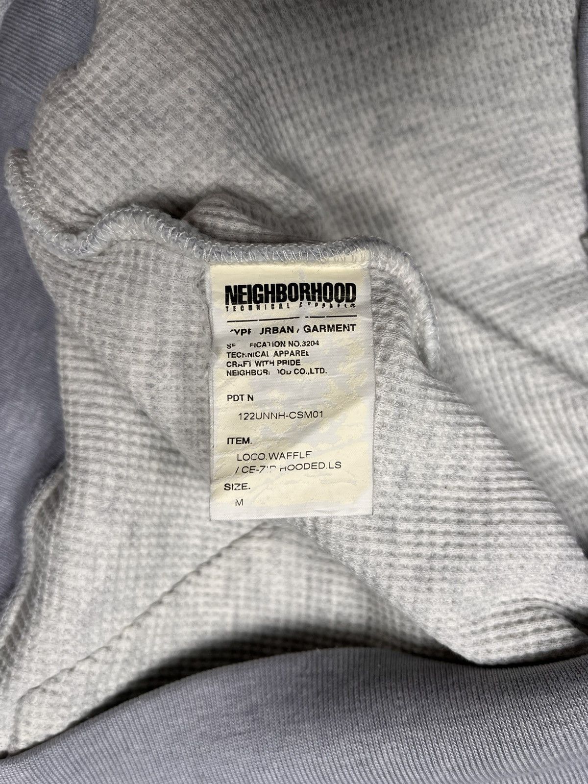 Neighborhood Neighborhood Thermal Double Zipper Hoodie Size US M / EU 48-50 / 2 - 9 Thumbnail