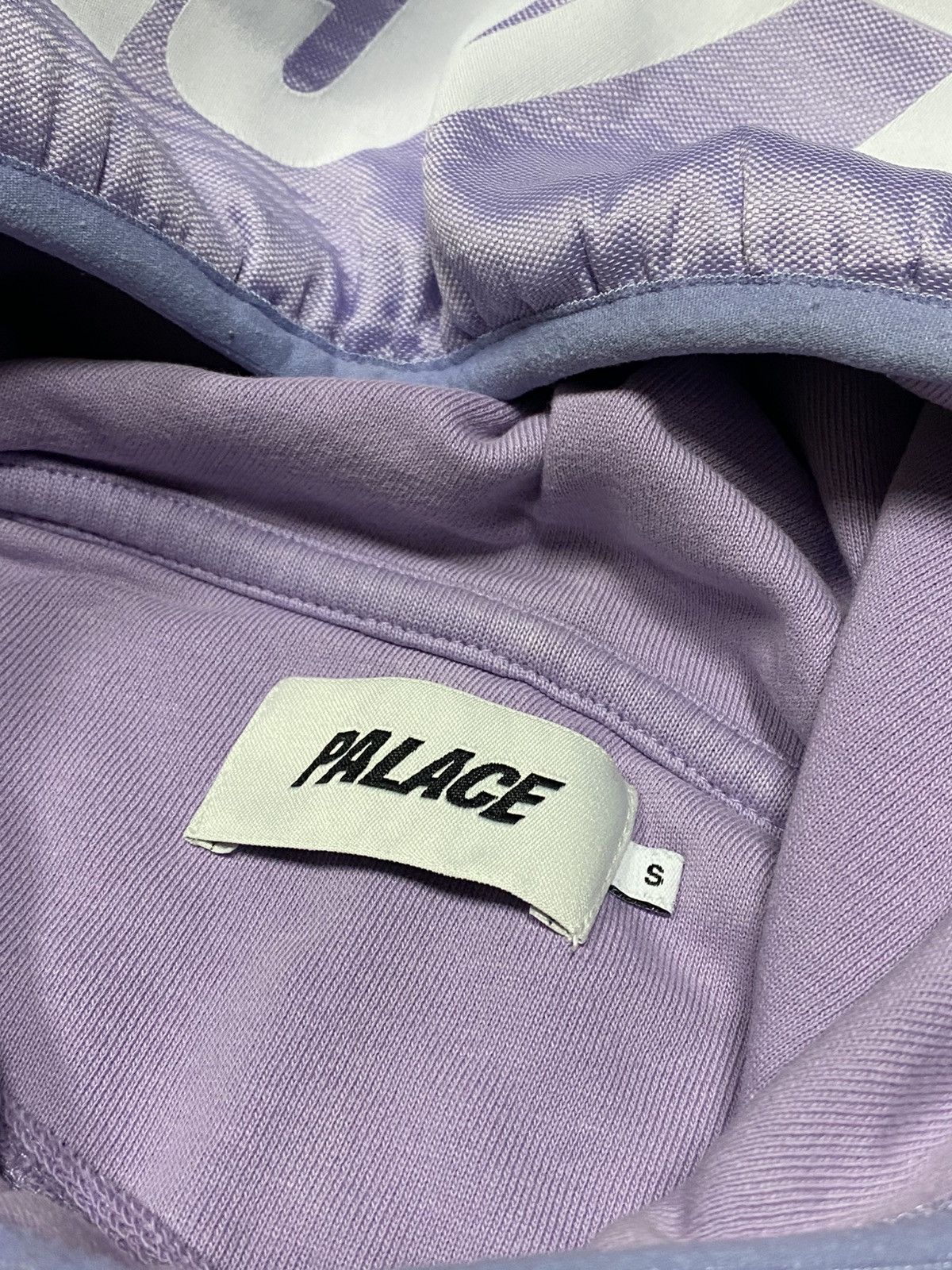 Palace Palace Giant Woven Label Hood hoodie big logo Size US S / EU 44-46 / 1 - 6 Thumbnail