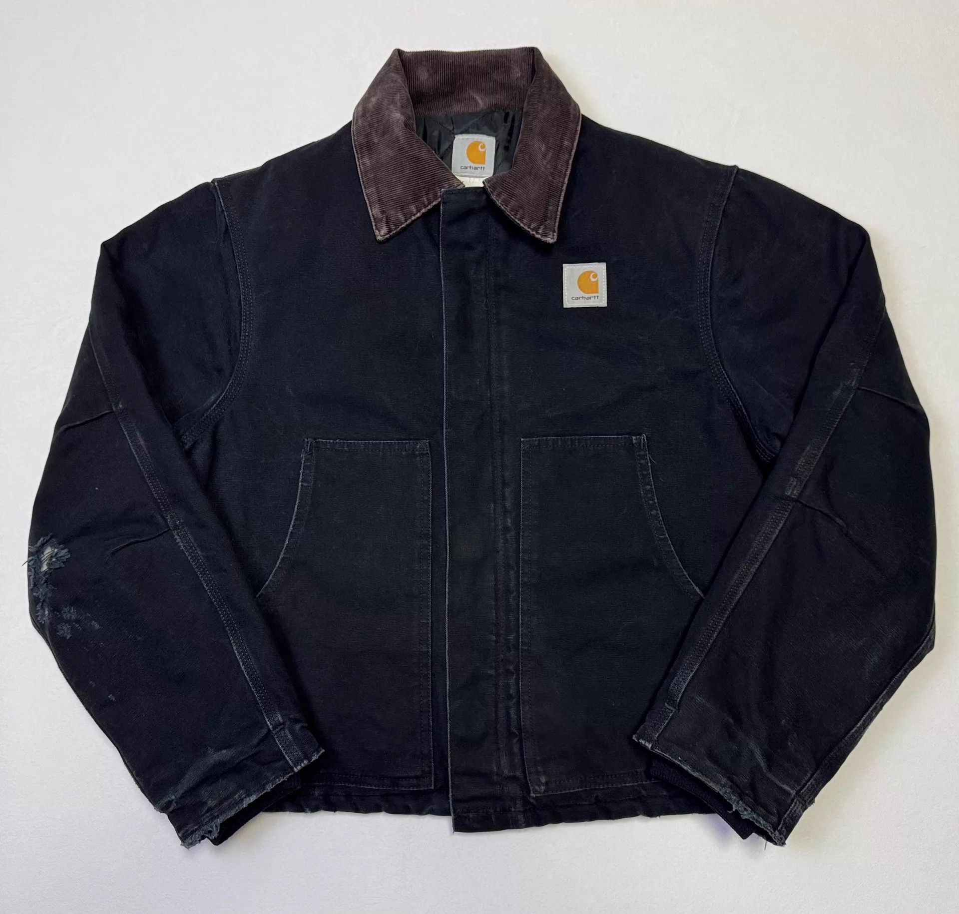 Carhartt Vintage Carhartt J02 Black 42/M 4x4 USA Jacket Size US M / EU 48-50 / 2 - 2 Thumbnail