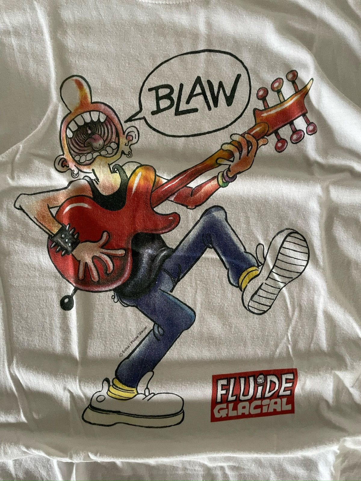Arts & Science Fluide Glacial Guitar Graphic Tee Size US XL / EU 56 / 4 - 5 Thumbnail
