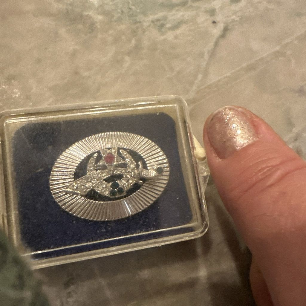 The Unbranded Brand Vtg Shriners Brooch Pin Masonic Freemason Rhinestone In Box Size ONE SIZE - 5 Thumbnail