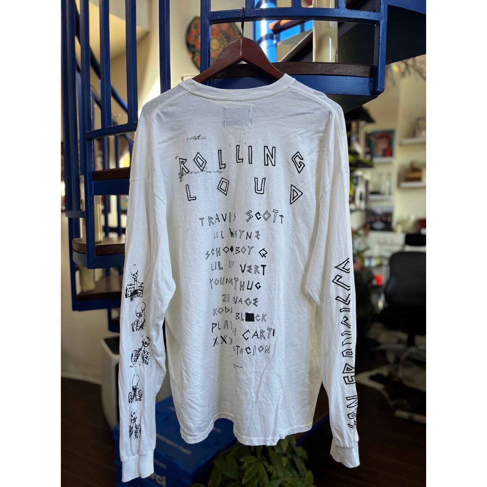 Rolling Loud Rolling Loud Festival Long Sleeve Lineup Size XL NEVER WORN Size US XL / EU 56 / 4 - 1 Thumbnail