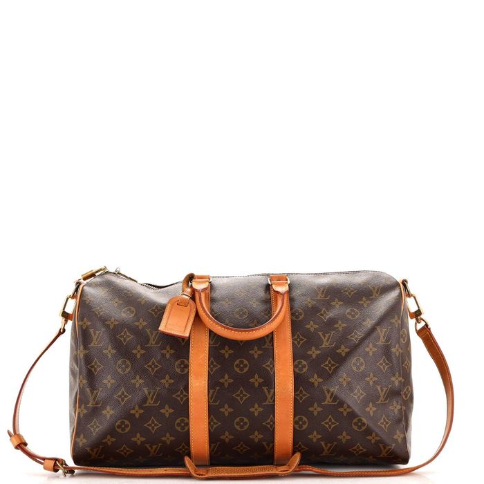 LOUIS VUITTON Boston bag M41408 Sirius 45 Monogram canvas Brown