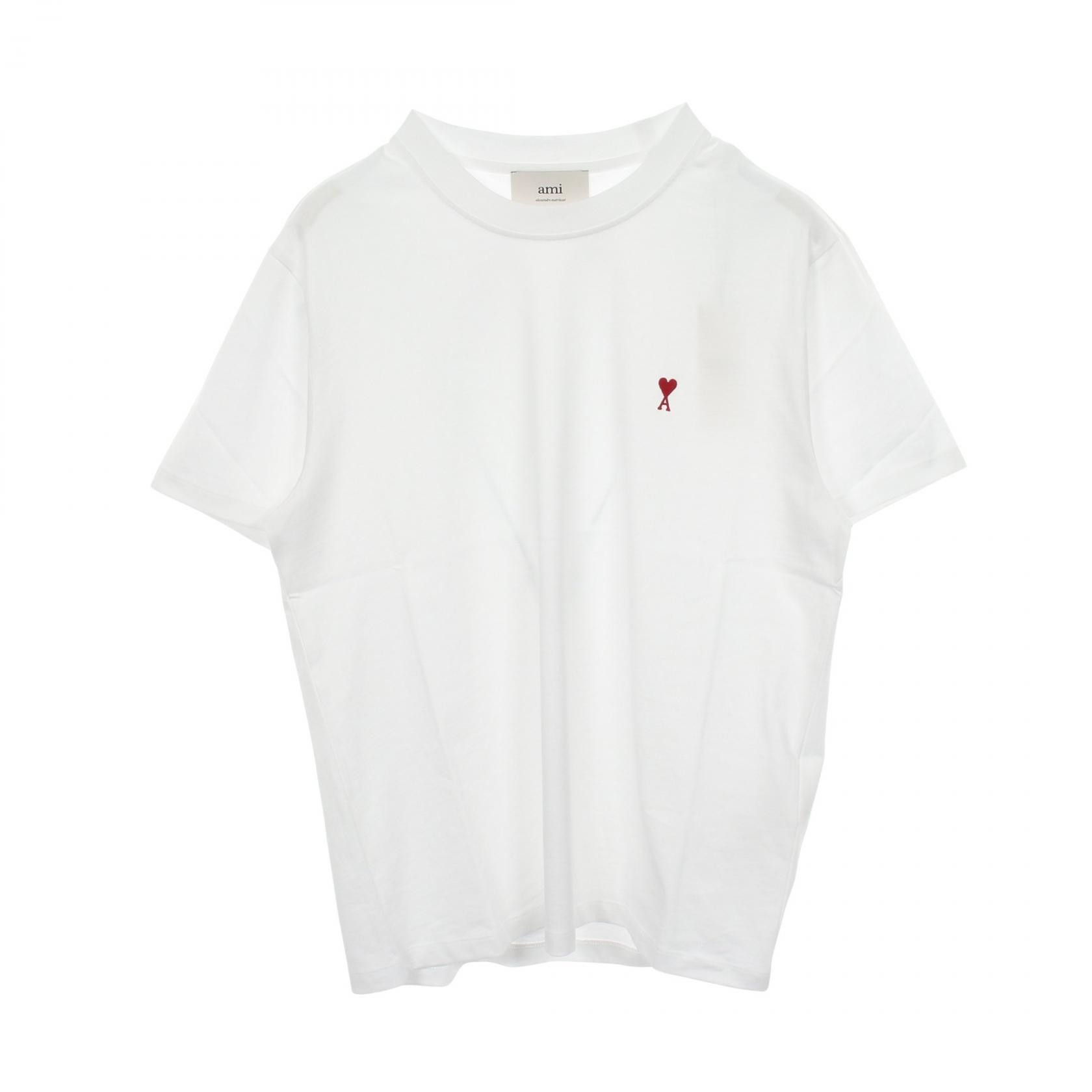 AMI Ami AMI AMI DE COEUR Cotton T Shirt Textile T-Shirts UTS035.724M DUTY FREE for USA Size ONE SIZE - 1 Thumbnail