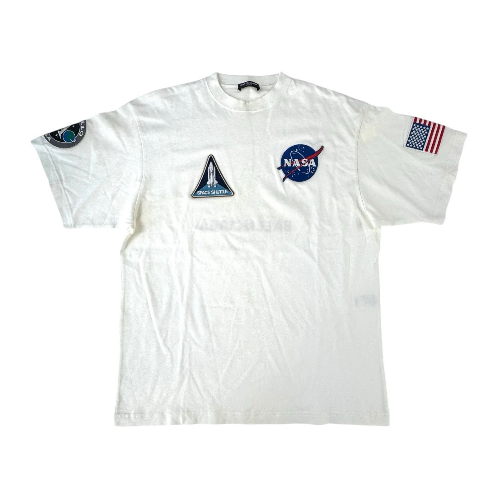 Balenciaga Balenciaga x NASA T-Shirt Size US XL / EU 56 / 4 - 3 Thumbnail