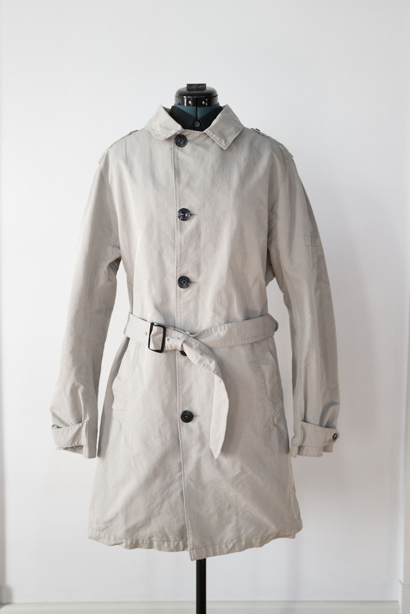 Stone Island VINTAGE STONE ISLAND PARKA 65/35 POLY/NYLON BEIGE SZ. XL Size US XL / EU 56 / 4 - 2 Thumbnail