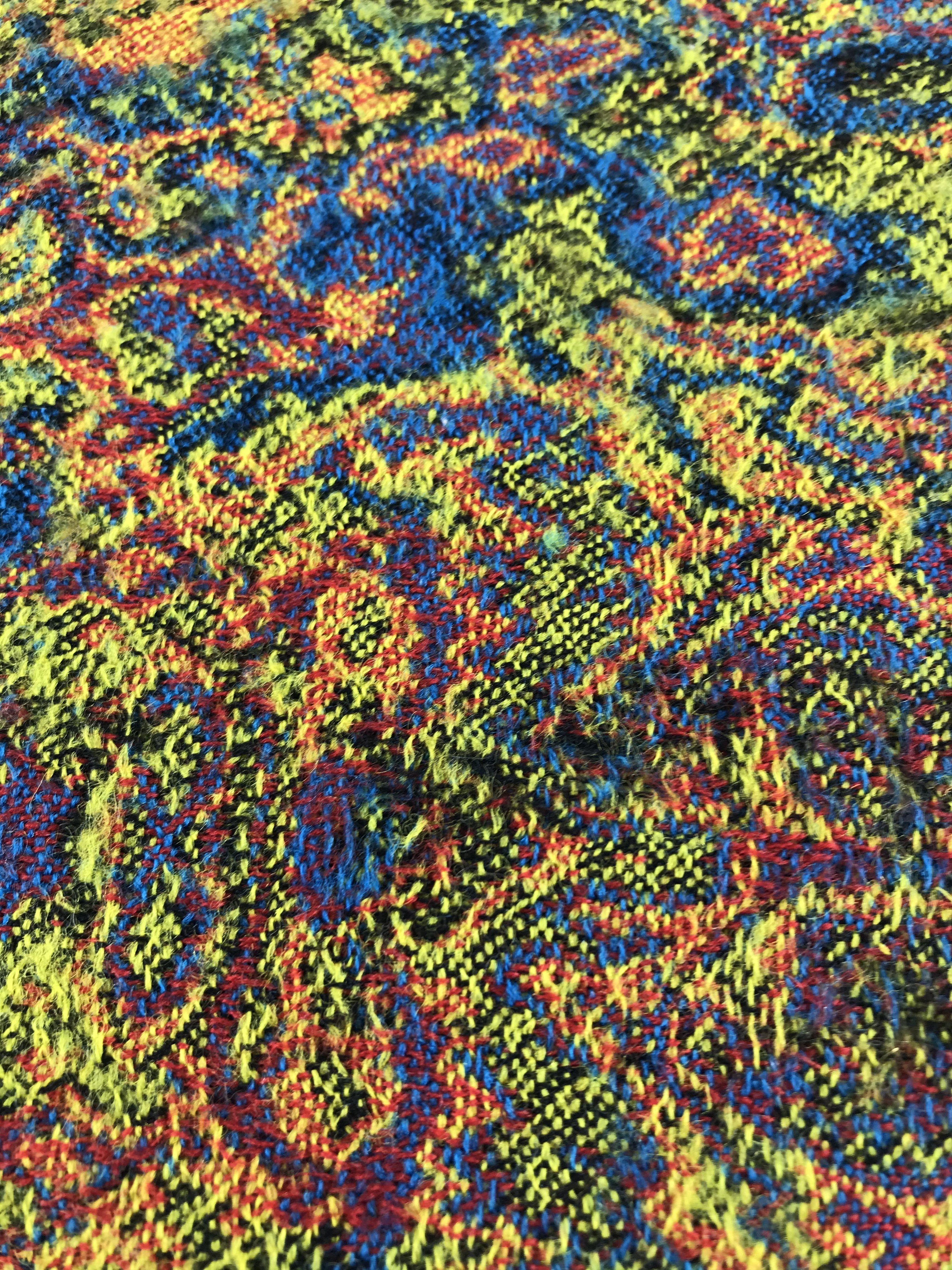 Kenzo Kenzo Multicolor Wool Scarf Muffler V464 Size ONE SIZE - 7 Thumbnail