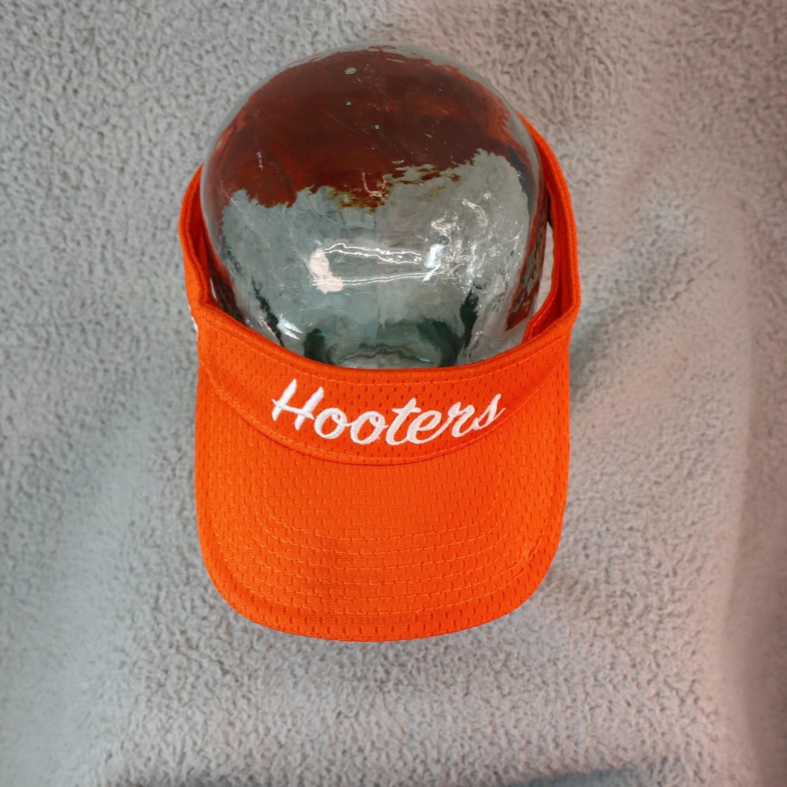Other Vtg Hooters Visor Owl's Nest Orange Mesh Hat Cap Otto Size ONE SIZE - 3 Thumbnail