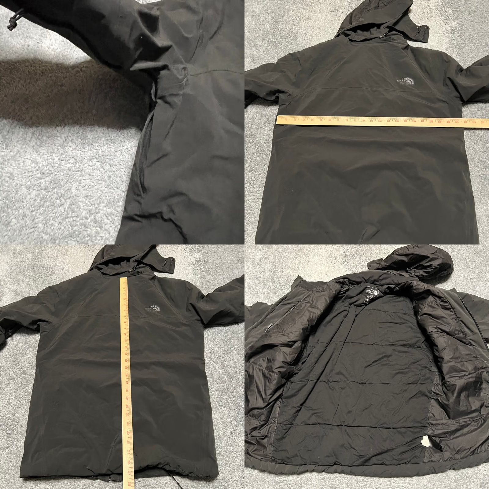 The North Face The North Face Apex Flex Goretex Jacket Mens Medium Weatherproof Parka Coat Black Mens Size US M / EU 48-50 / 2 - 8 Thumbnail