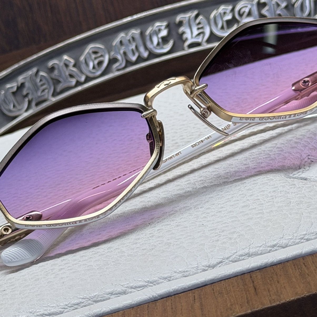 Chrome Hearts Chrome Hearts NIP SLIP 1/1 Sunglasses Size ONE SIZE - 16 Thumbnail