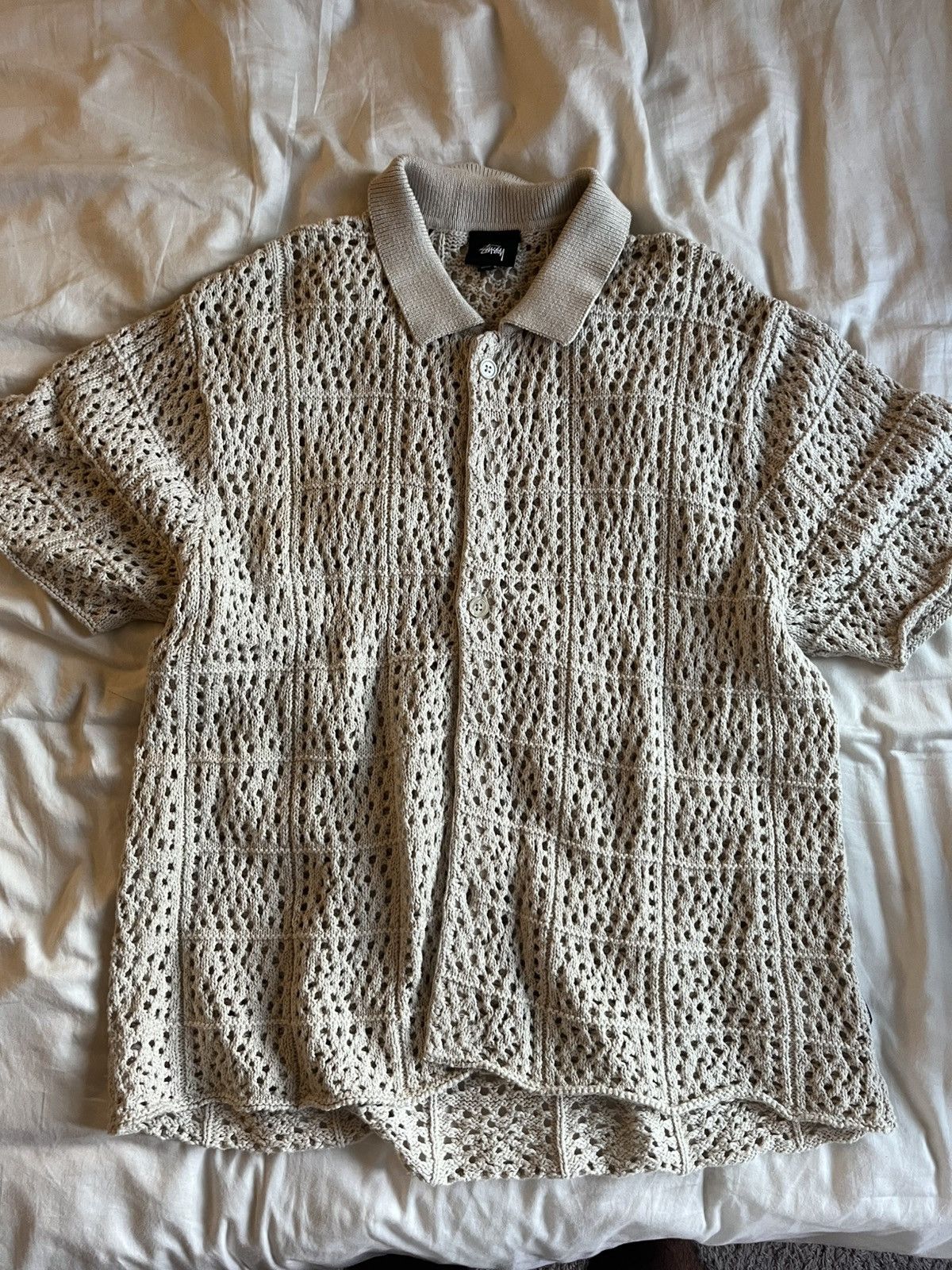 Stussy Crotchet top Size US L / EU 52-54 / 3 - 3 Thumbnail