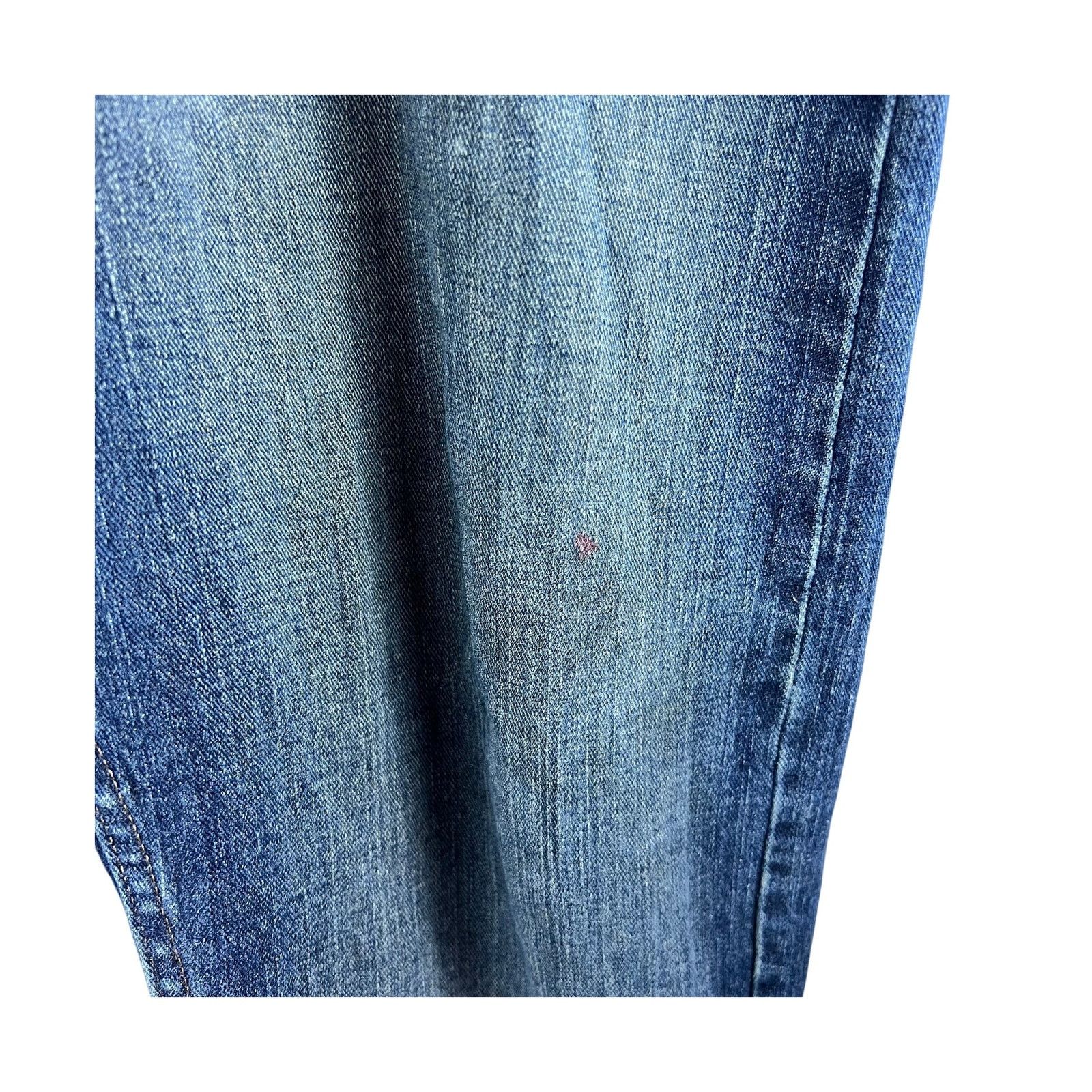 Wrangler Wrangler Relaxed Fit Jeans 36x34 Medium Dark Wash Straight Size US 36 / EU 52 - 4 Thumbnail