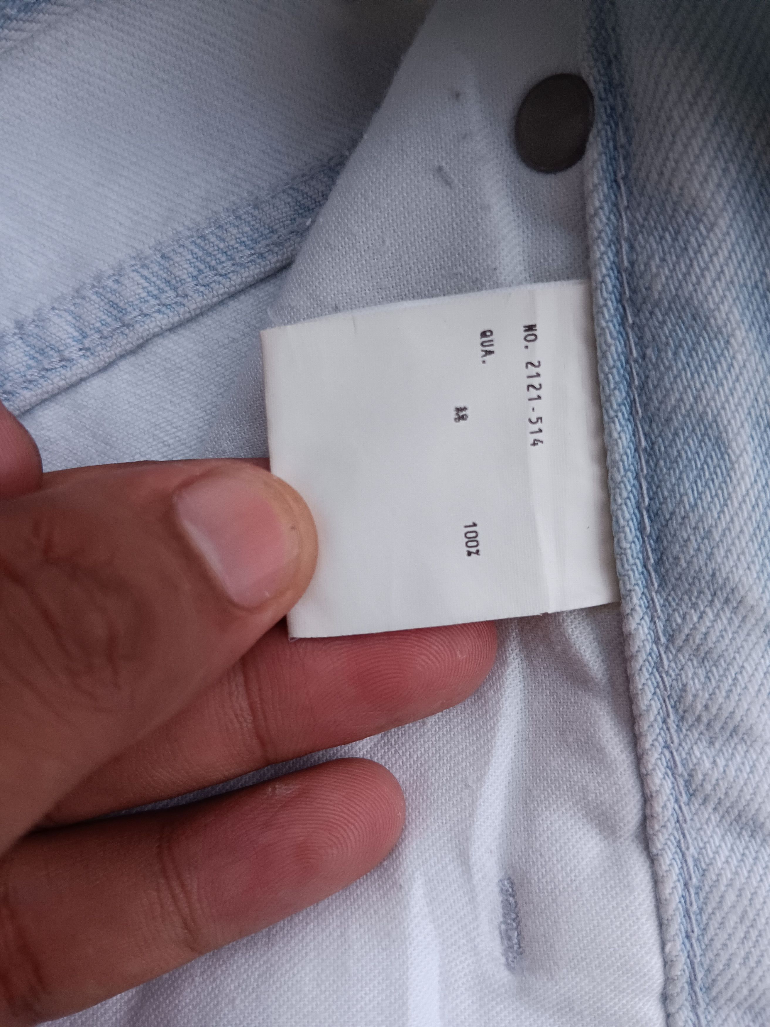 Lad Musician 🤝NEED GONE🤝Splatter distressed baggy light blue jeans Size US 32 / EU 48 - 11 Thumbnail