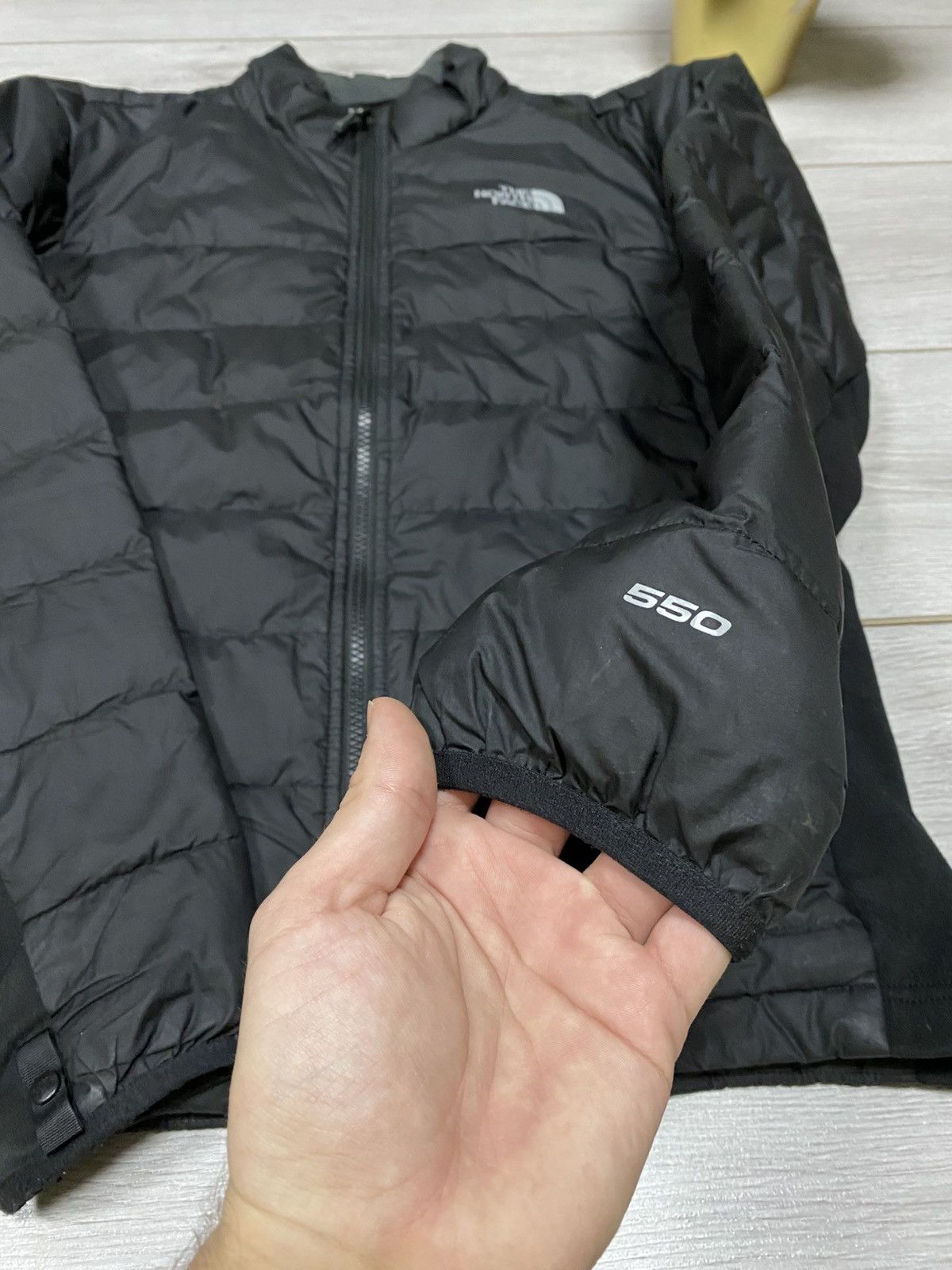 The North Face TNF 550 The North Face micro puffer down jacket zip Size US S / EU 44-46 / 1 - 5 Thumbnail