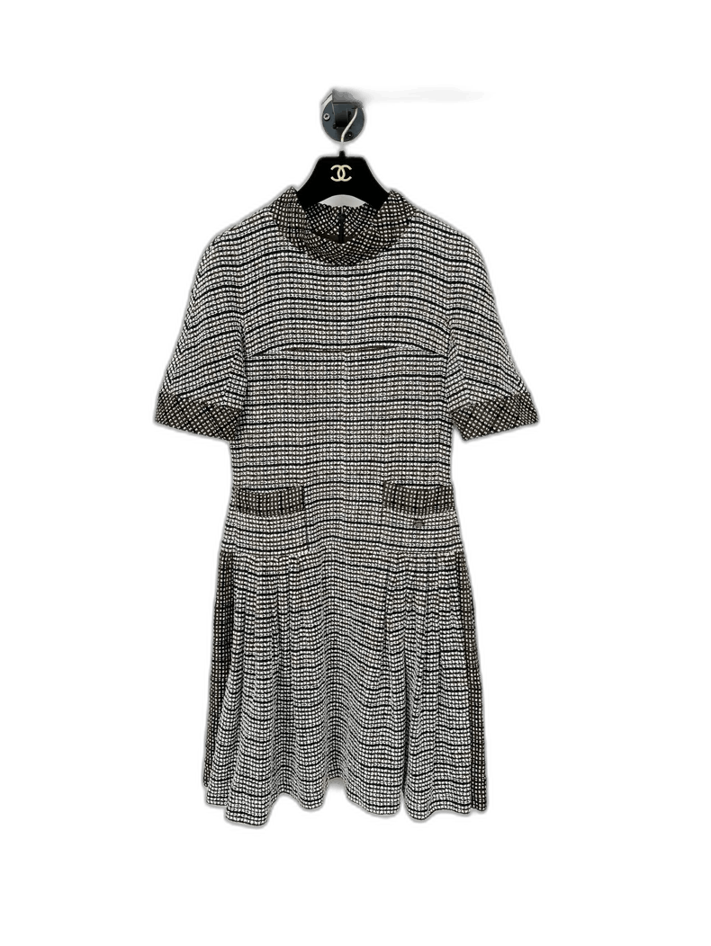 Chanel Chanel Woven Dress Size 34 With Pockets Size XS / US 0-2 / IT 36-38 - 1 Thumbnail
