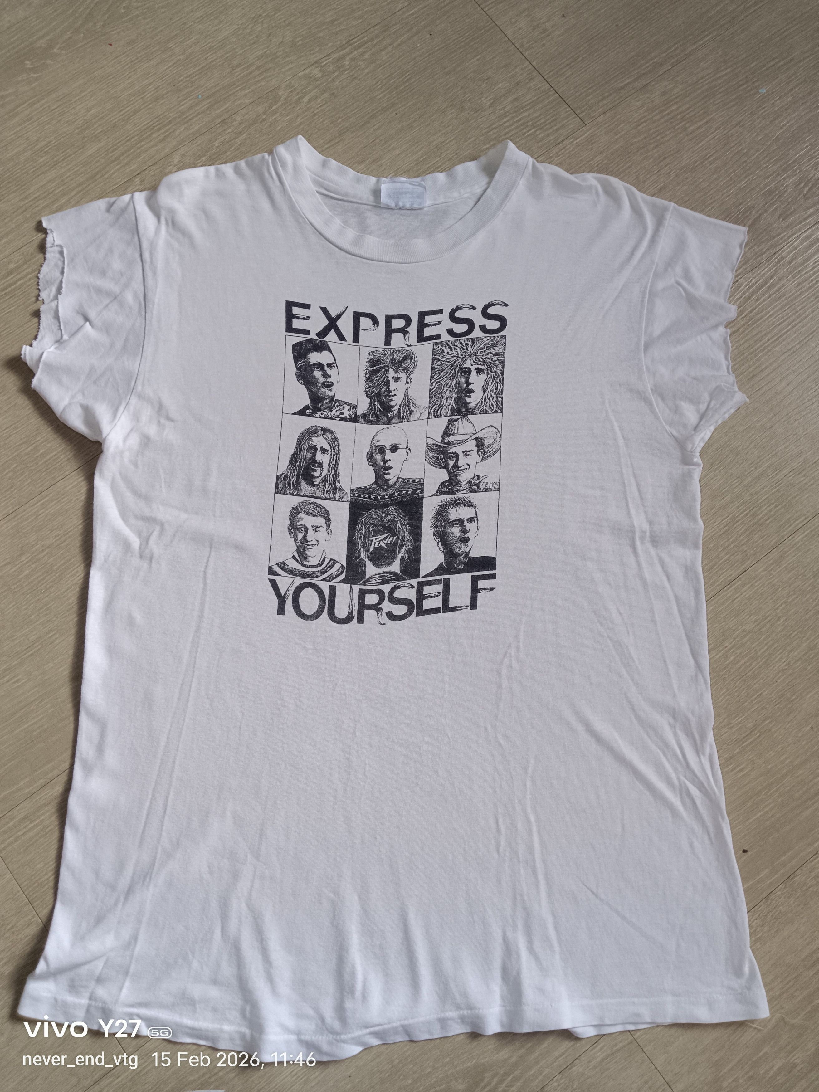 Vintage Vintage Express yourself Size US M / EU 48-50 / 2 - 1 Thumbnail