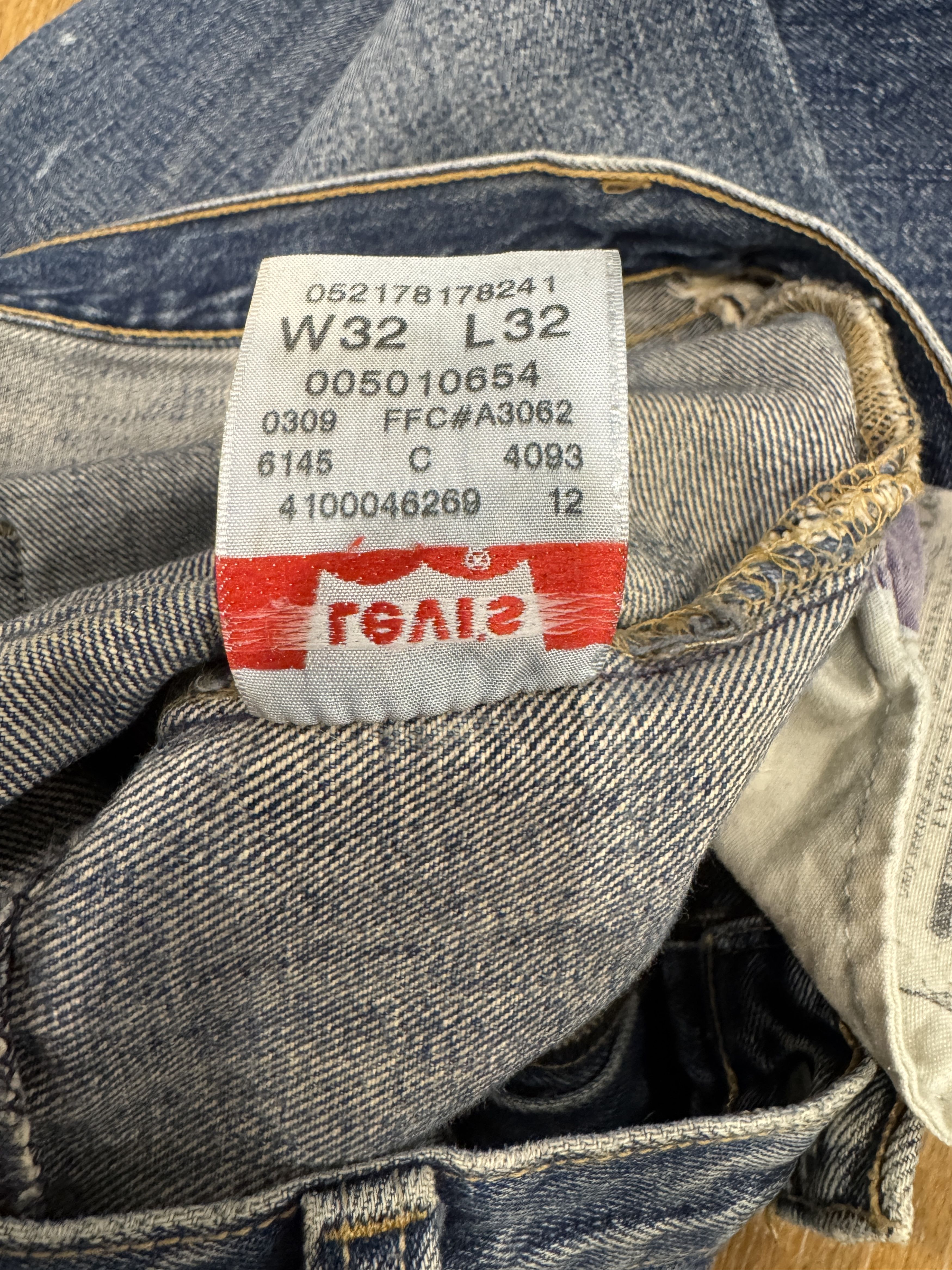 Levi's Vintage Rework Remade Denim Jeans Size US 32 / EU 48 - 5 Thumbnail