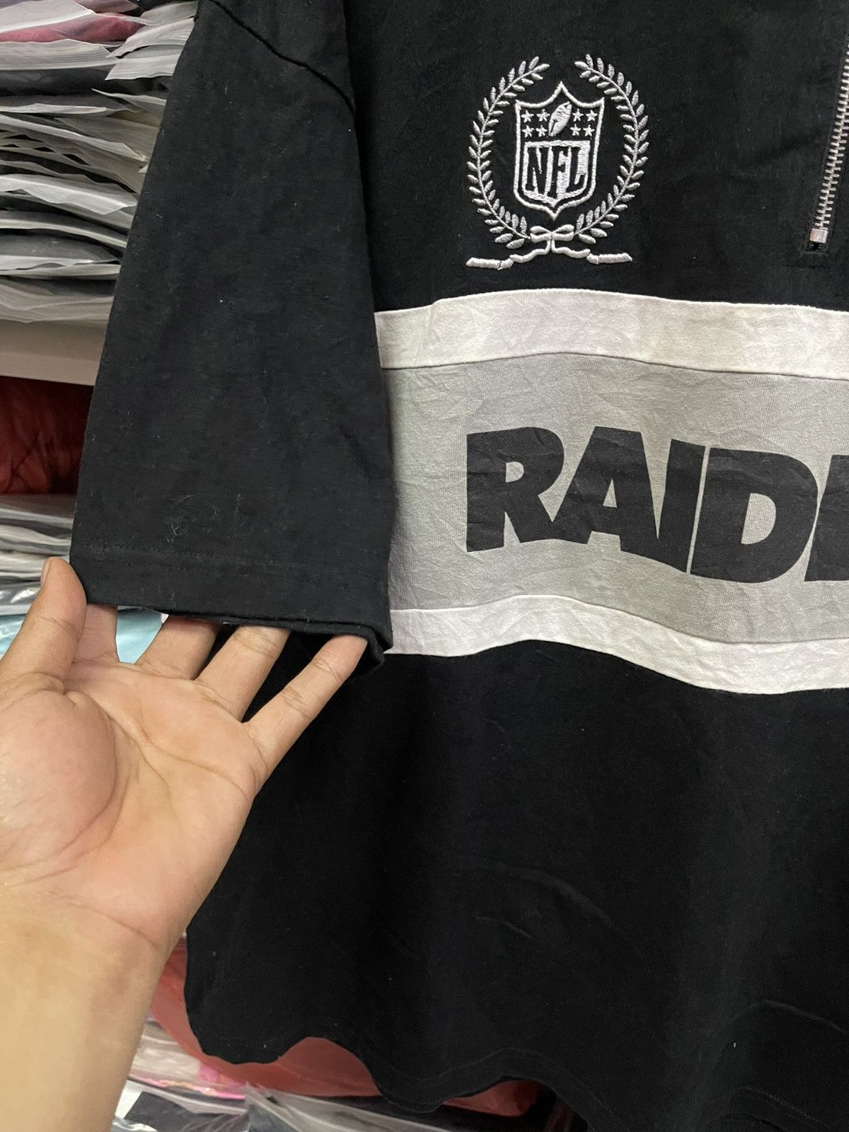 NFL NFL Team Apparel Las Vegas Raiders🔥🔥🔥 Size US M / EU 48-50 / 2 - 5 Thumbnail