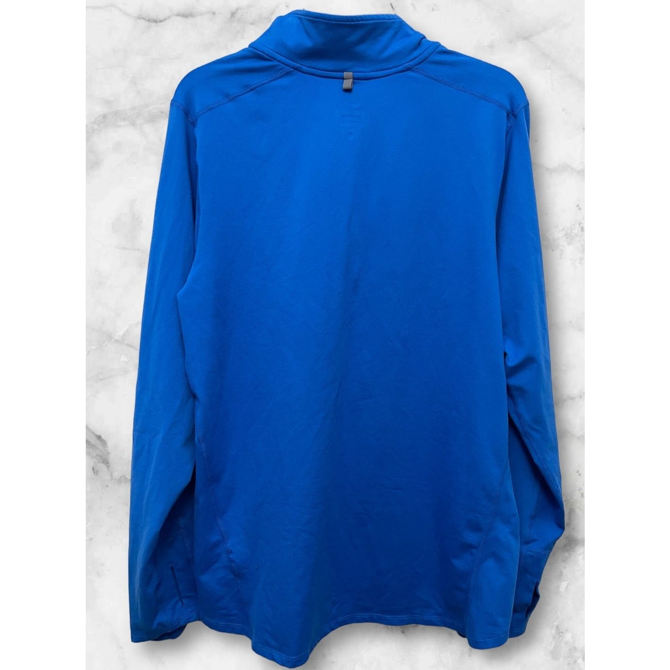 Nike Blue Nike Running Dri-Fit Jacket Size L Athletic Wear Zip Size US L / EU 52-54 / 3 - 2 Thumbnail