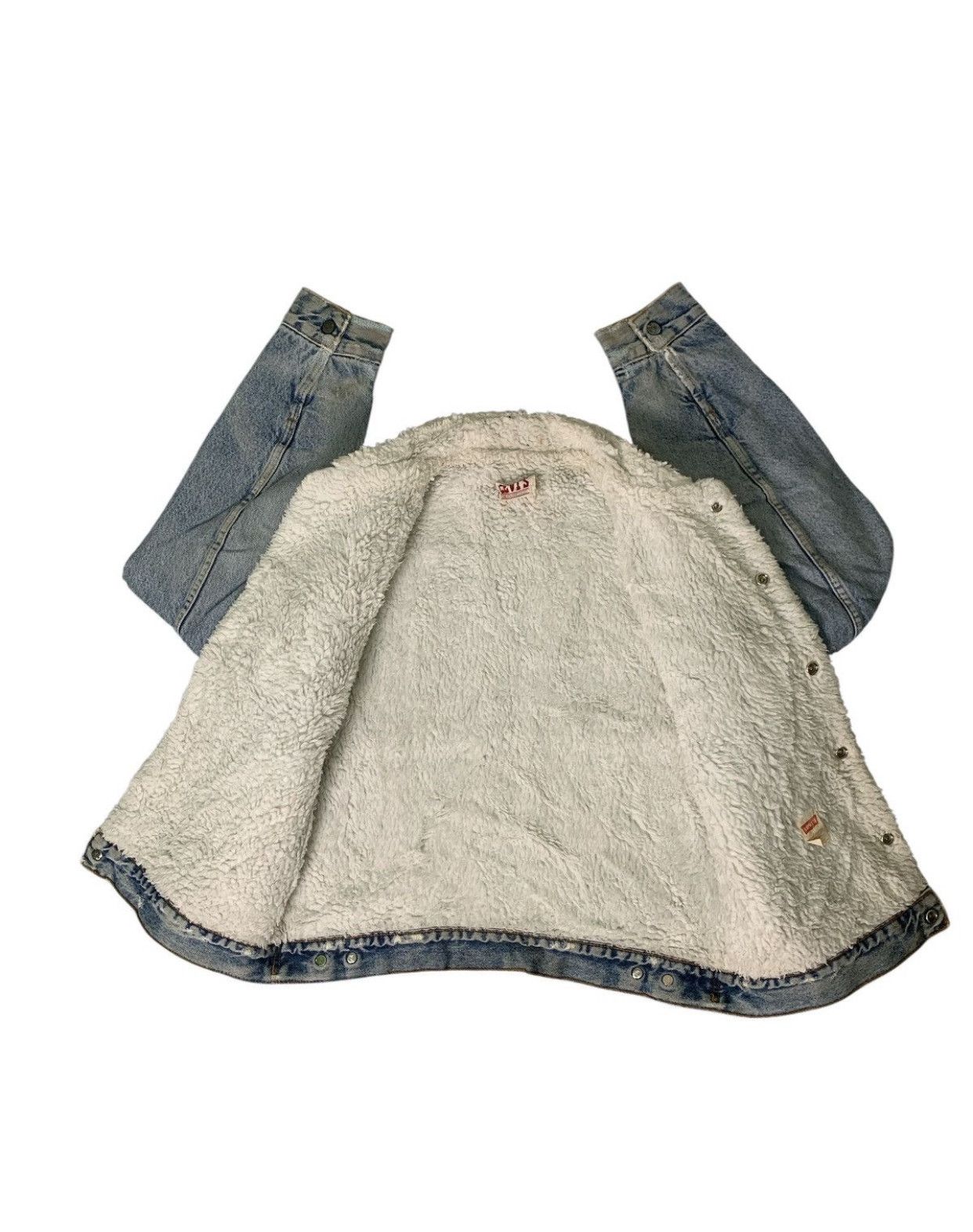 Levi's Vintage Clothing Rare Design Vintage Levi’s Sherpa Jackets Size XL / US 12-14 / IT 48-50 - 3 Thumbnail