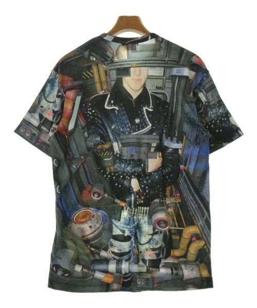 Comme des Garcons Homme Plus T-Shirt all-over pattern polyester short sleeve Black x Gray Size US L / EU 52-54 / 3 - 2 Thumbnail